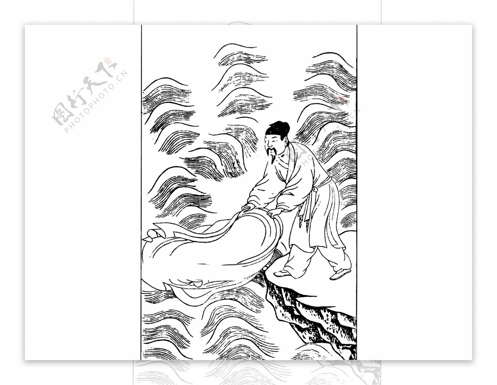 中国古风人物生活插画素材140