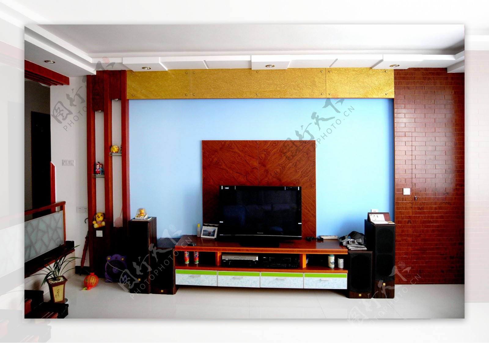 室内装修电视背景墙图片