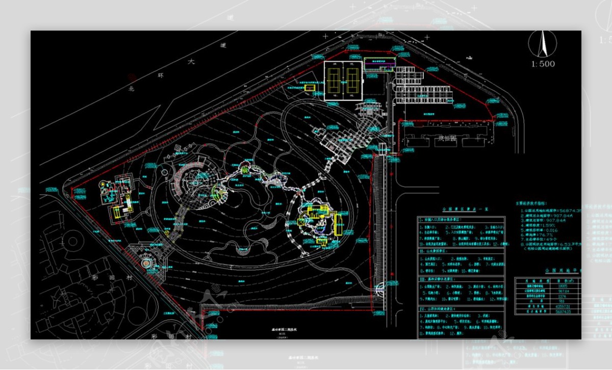 公园景观公园总体规划设计图片