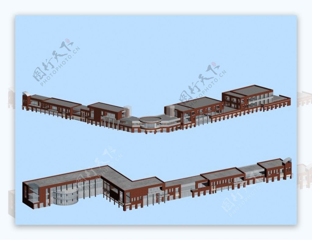 商业中心3D模型设计