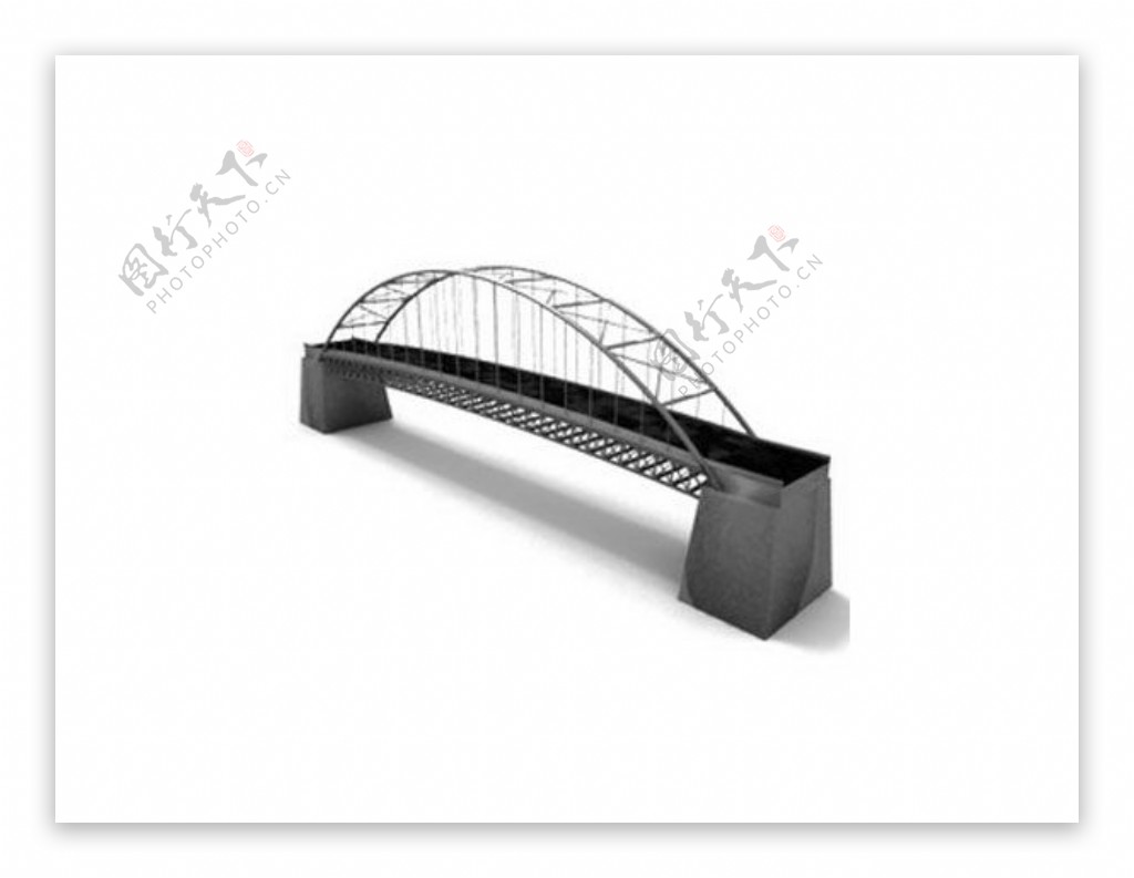大桥模型图