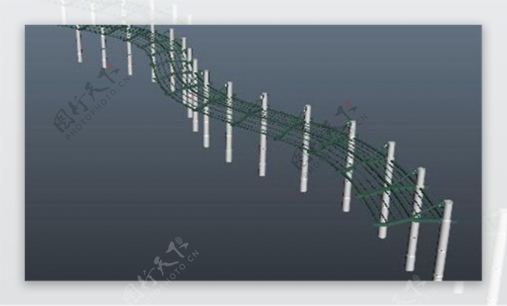 铁丝围栏游戏模型素材