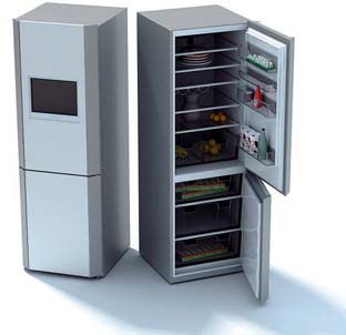 冰箱3d模型下载冰箱素材下载24