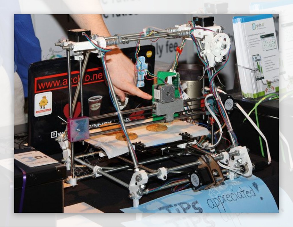 3D打印食物结冰的3D打印机修改RepRap