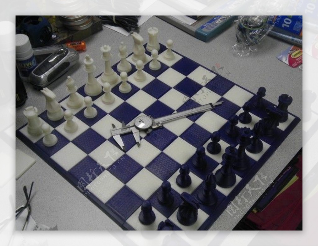四维士丹顿全尺寸的象棋