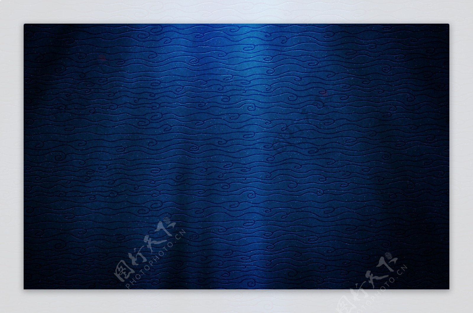蓝黑抽象背景插图(蓝色、几何、图形、背景、设计、圆点、渐变、图案)国风插图_北极熊素材库