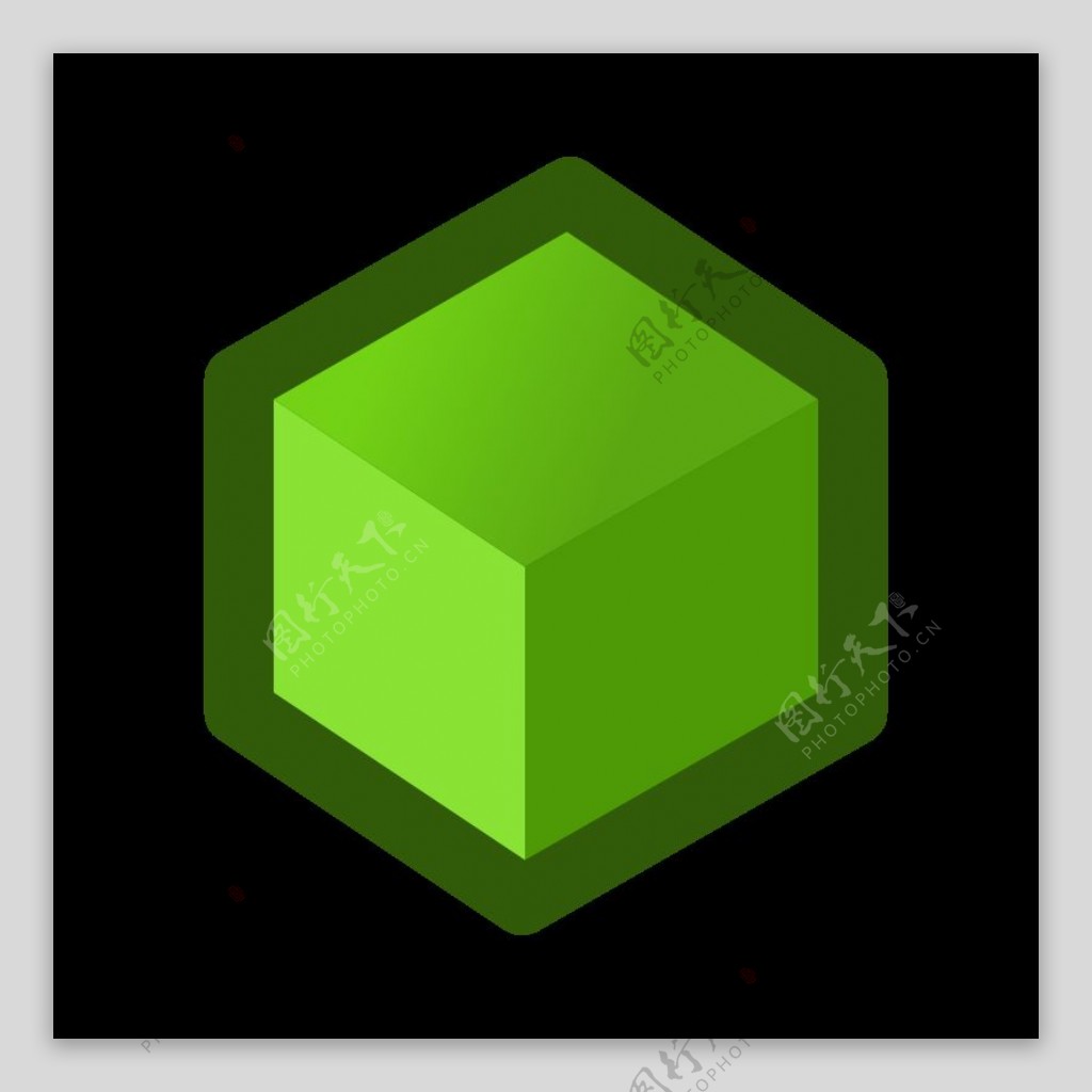 iconcubegreen