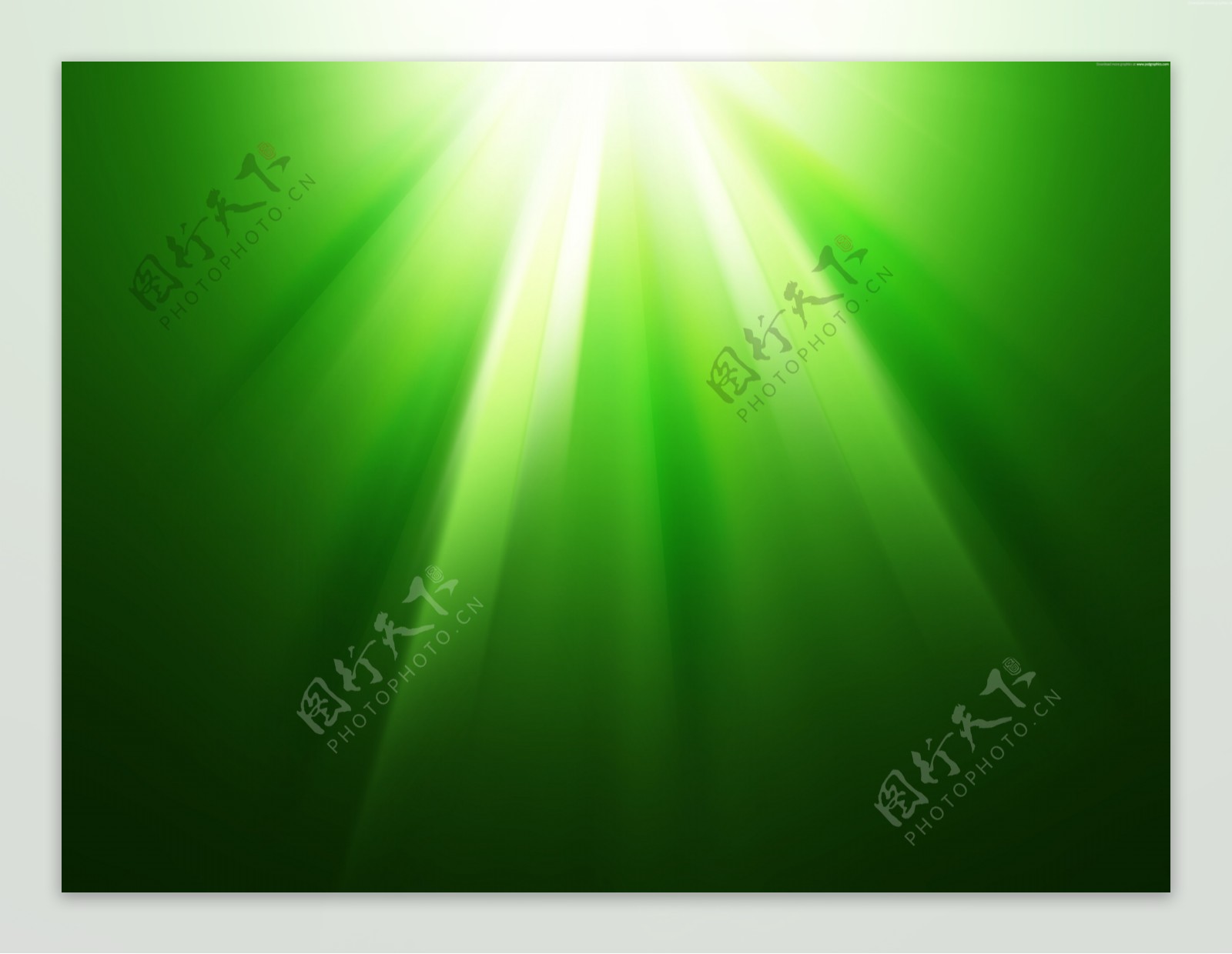 绿色光线背景图片
