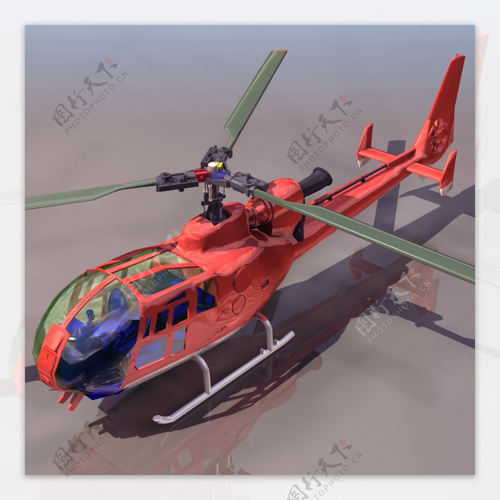 THELI直升机模型018