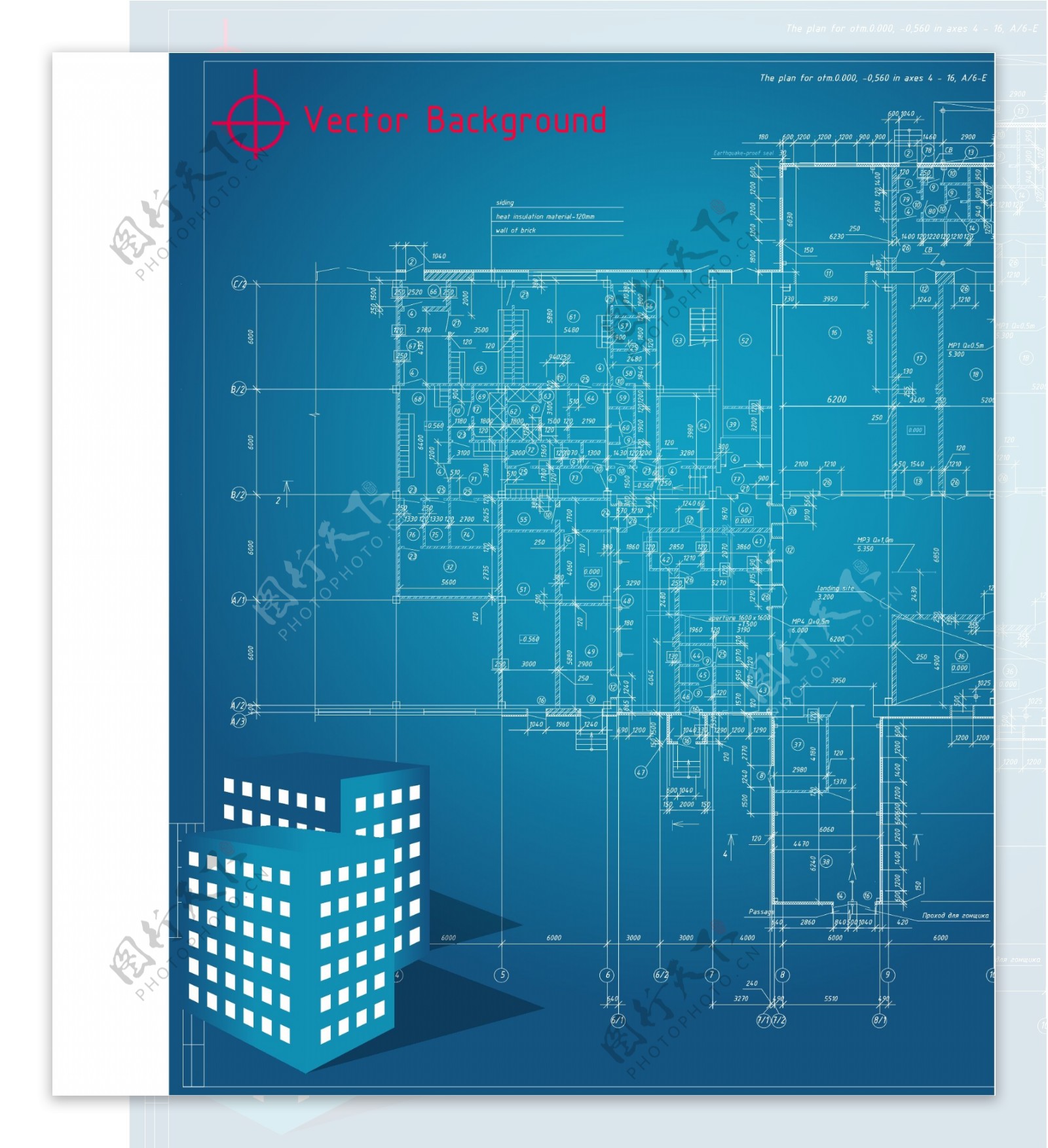 矢量建筑图纸