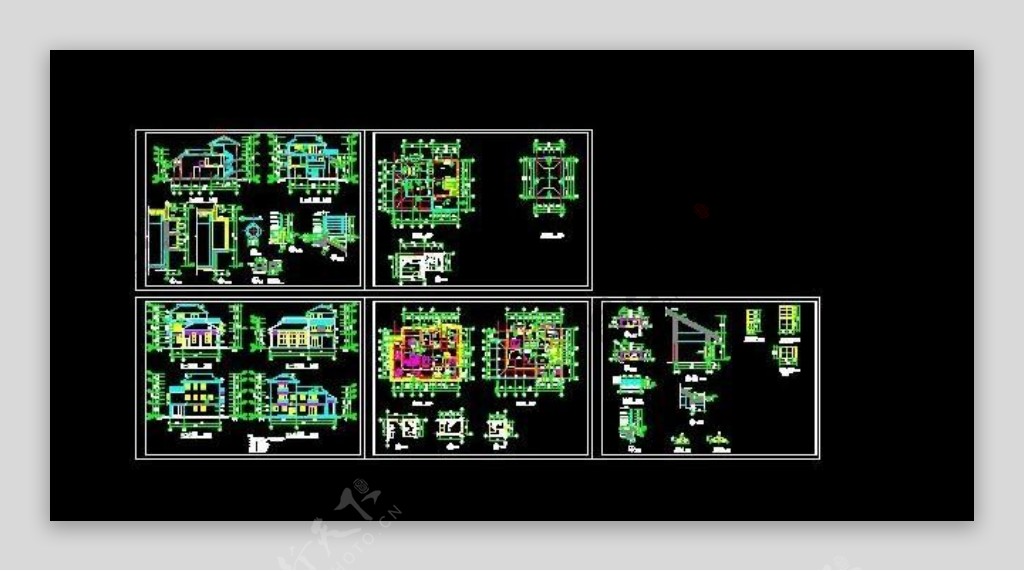 三层实用型小别墅设计图17x13