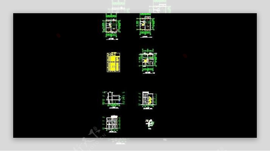 三层简易型小别墅设计图10x10