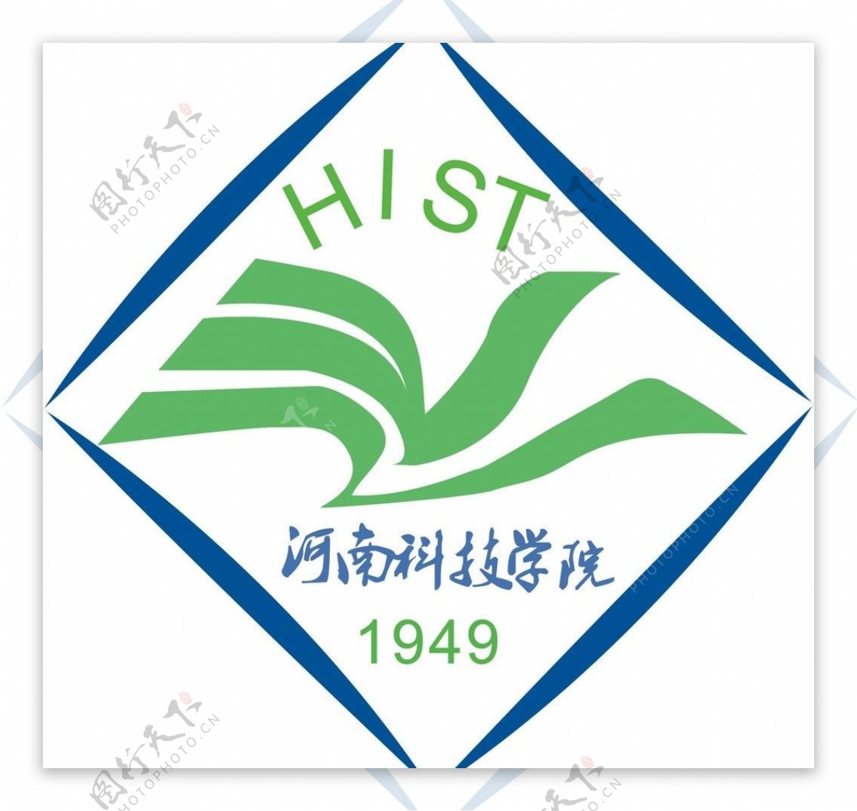 河南科技学院校徽图片