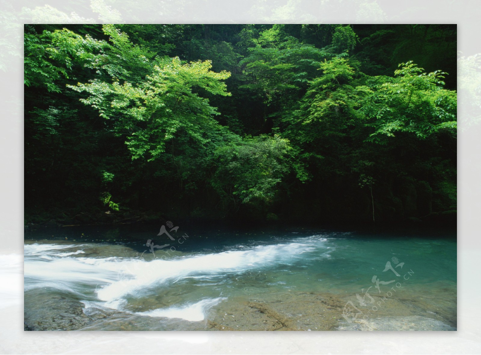 溪水急流