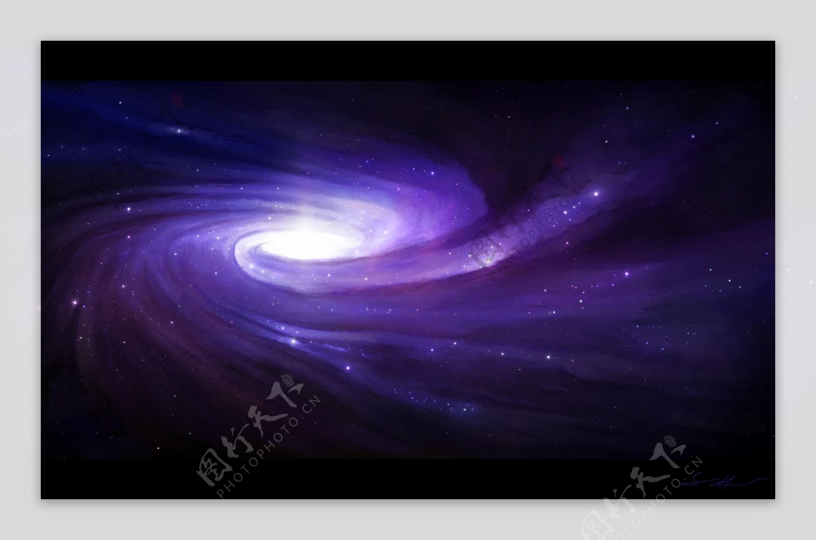 紫色银河系