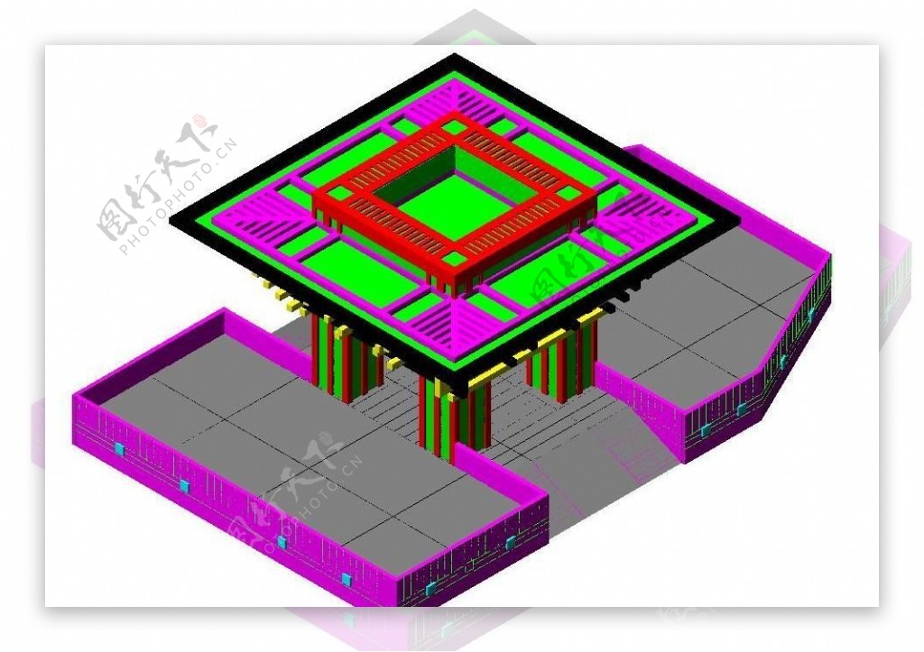 中国馆3D模