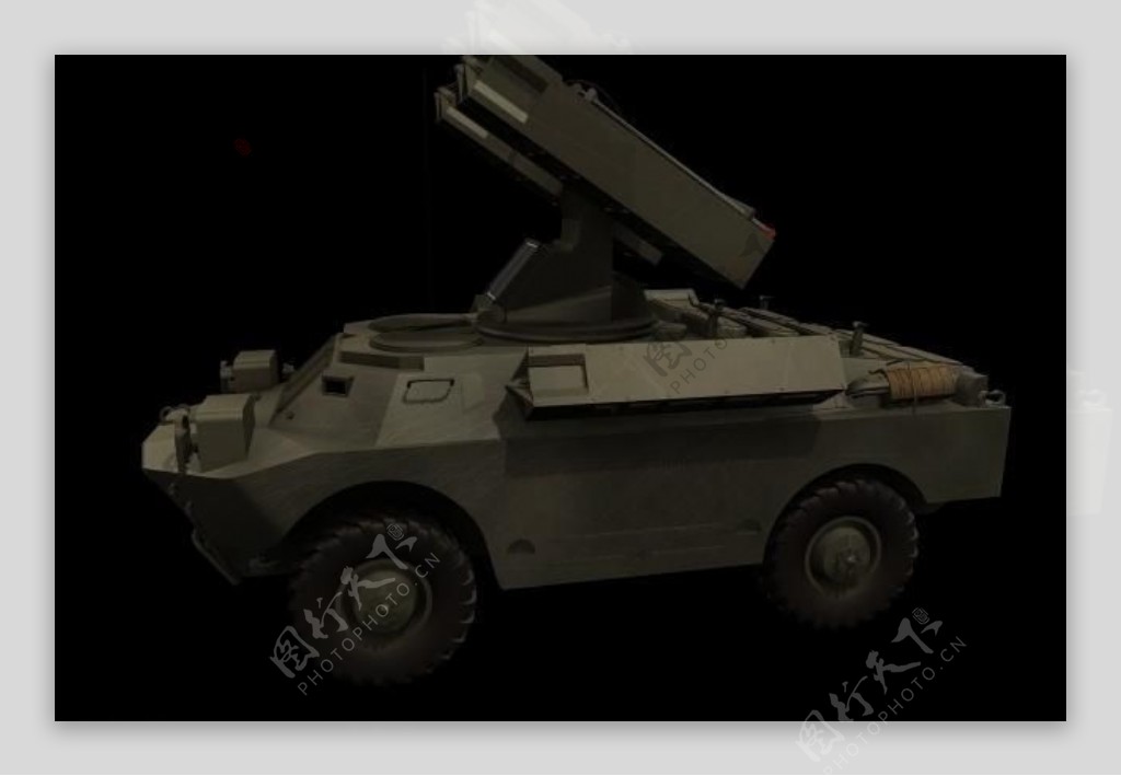 3d火箭炮模型图片