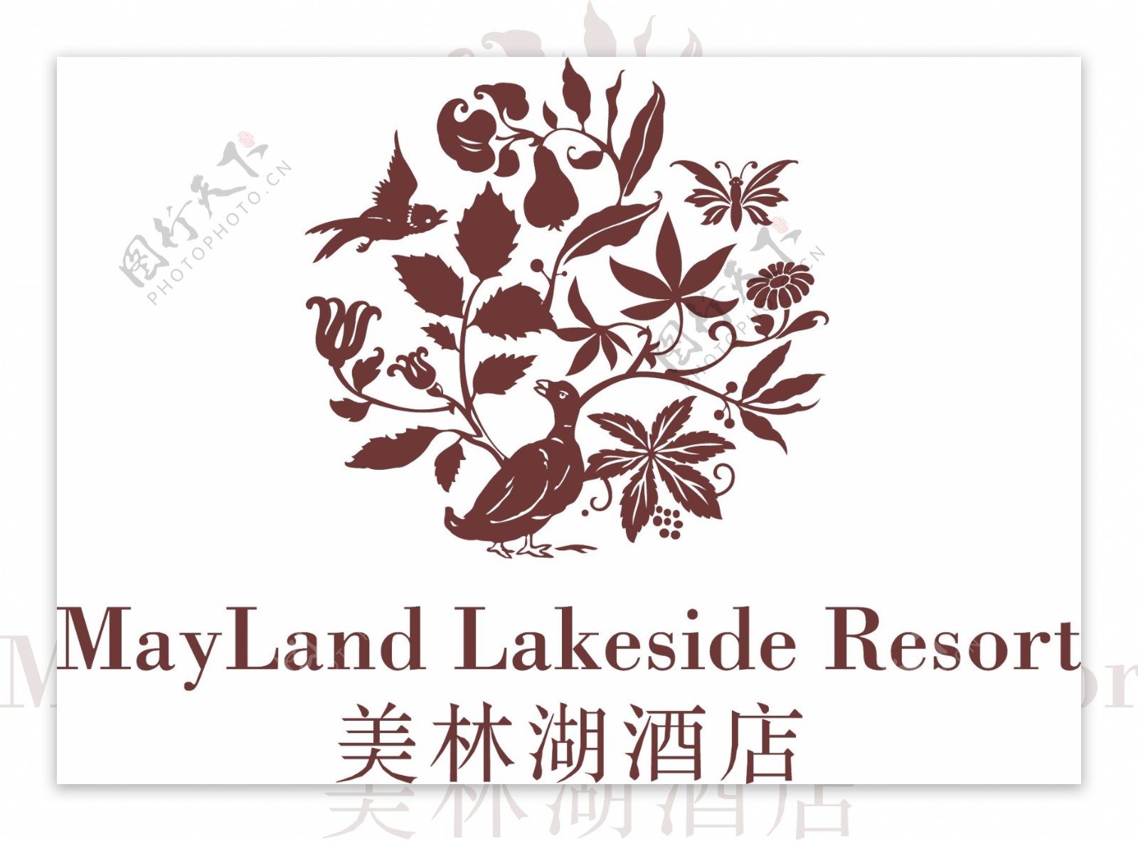 美林湖酒店logo图片