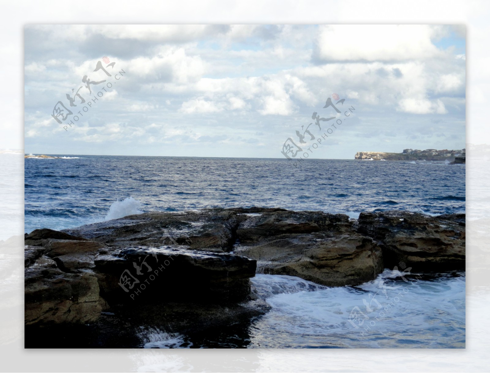 海湾风景图片