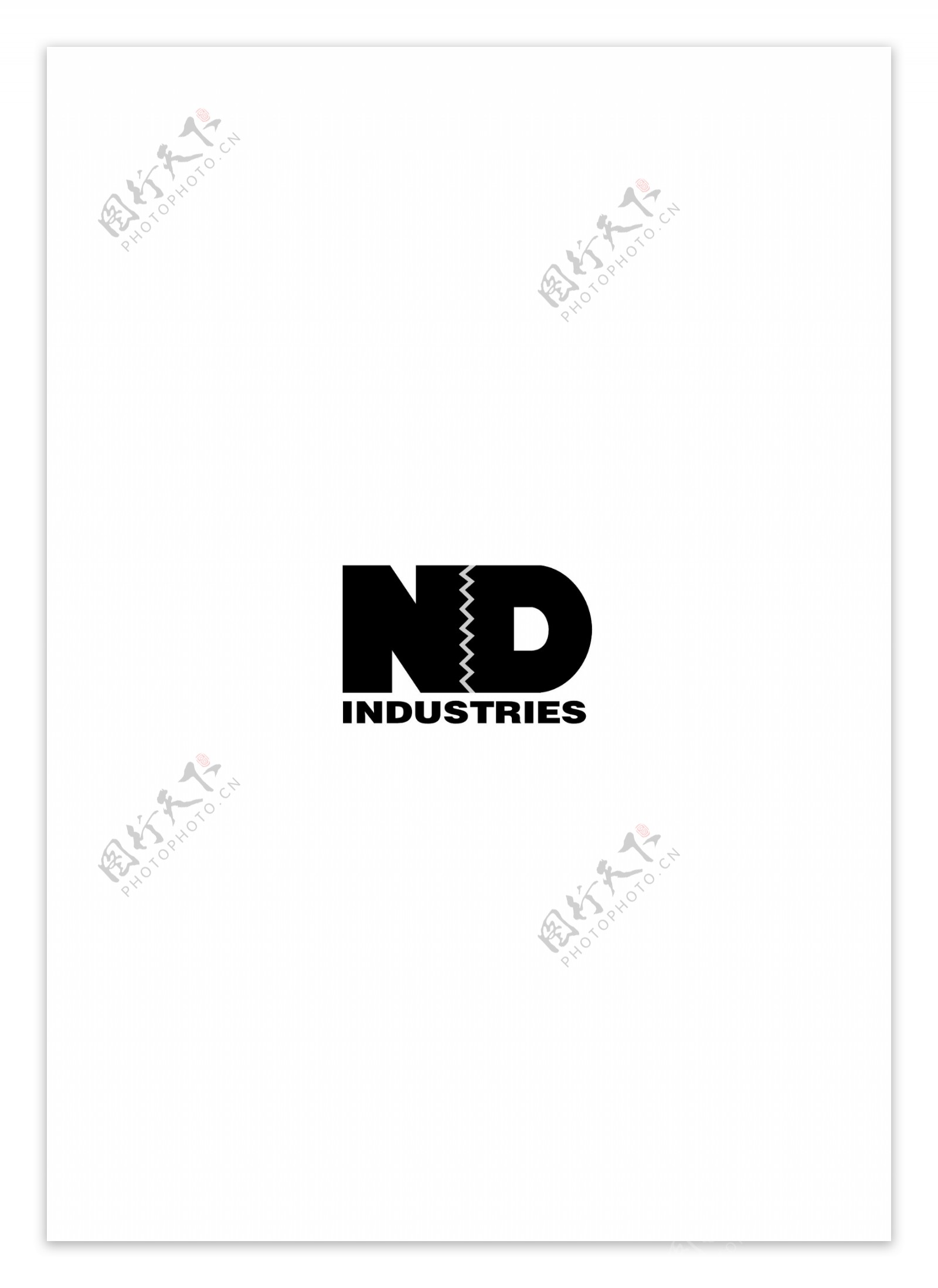 NDIndustrieslogo设计欣赏NDIndustries轻工业标志下载标志设计欣赏