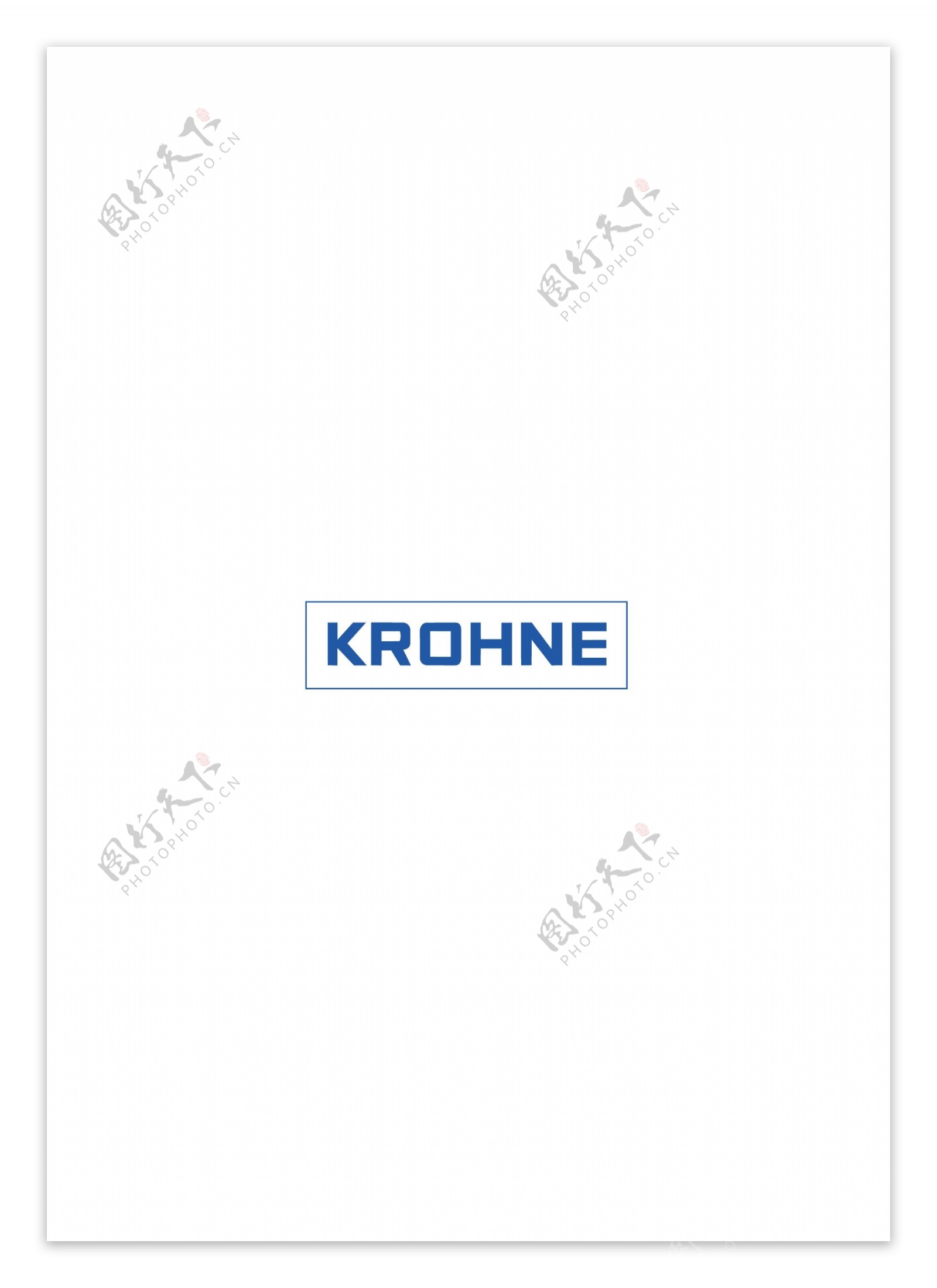 KROHNElogo设计欣赏KROHNE重工LOGO下载标志设计欣赏