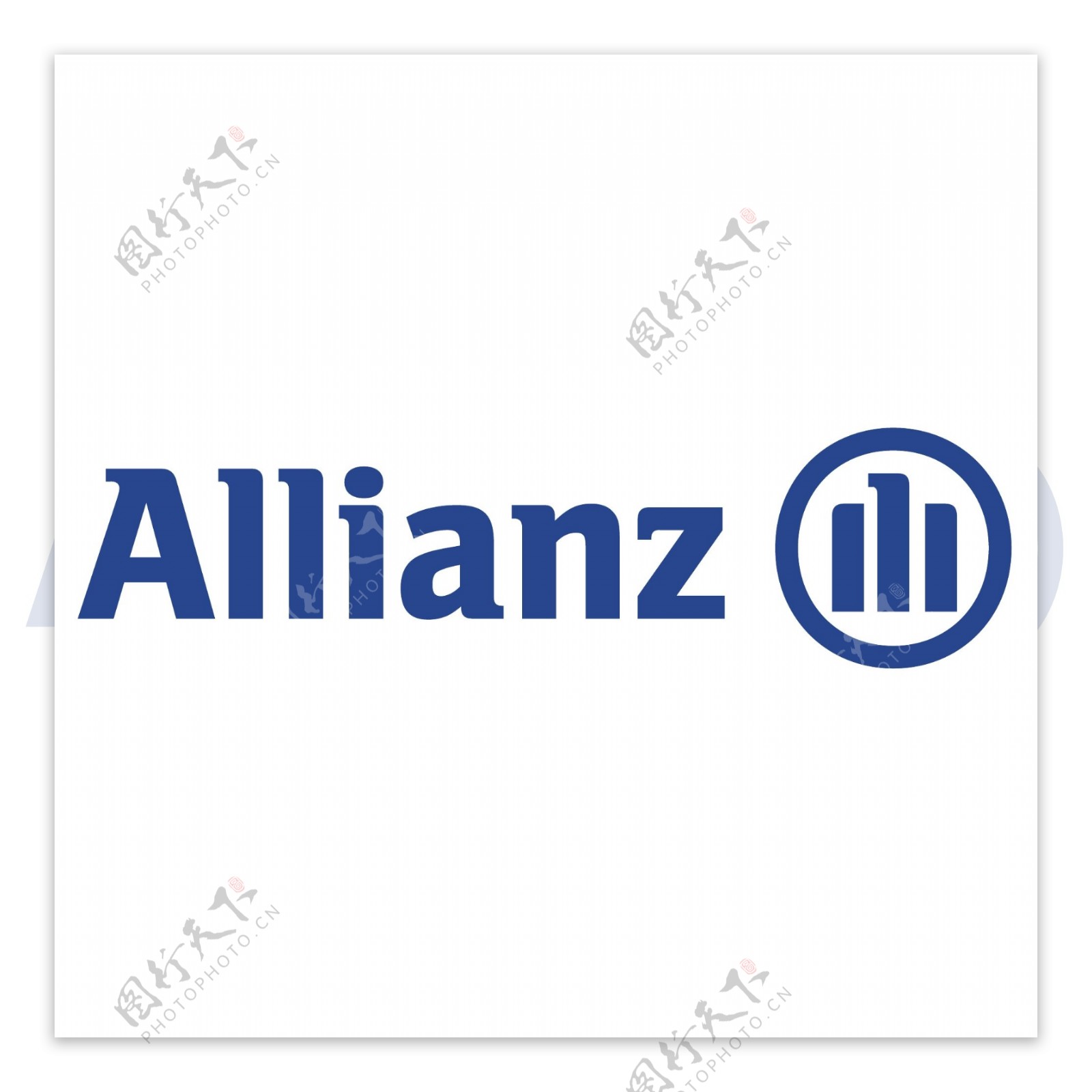 Allianzlogo设计欣赏Allianz保险公司标志下载标志设计欣赏