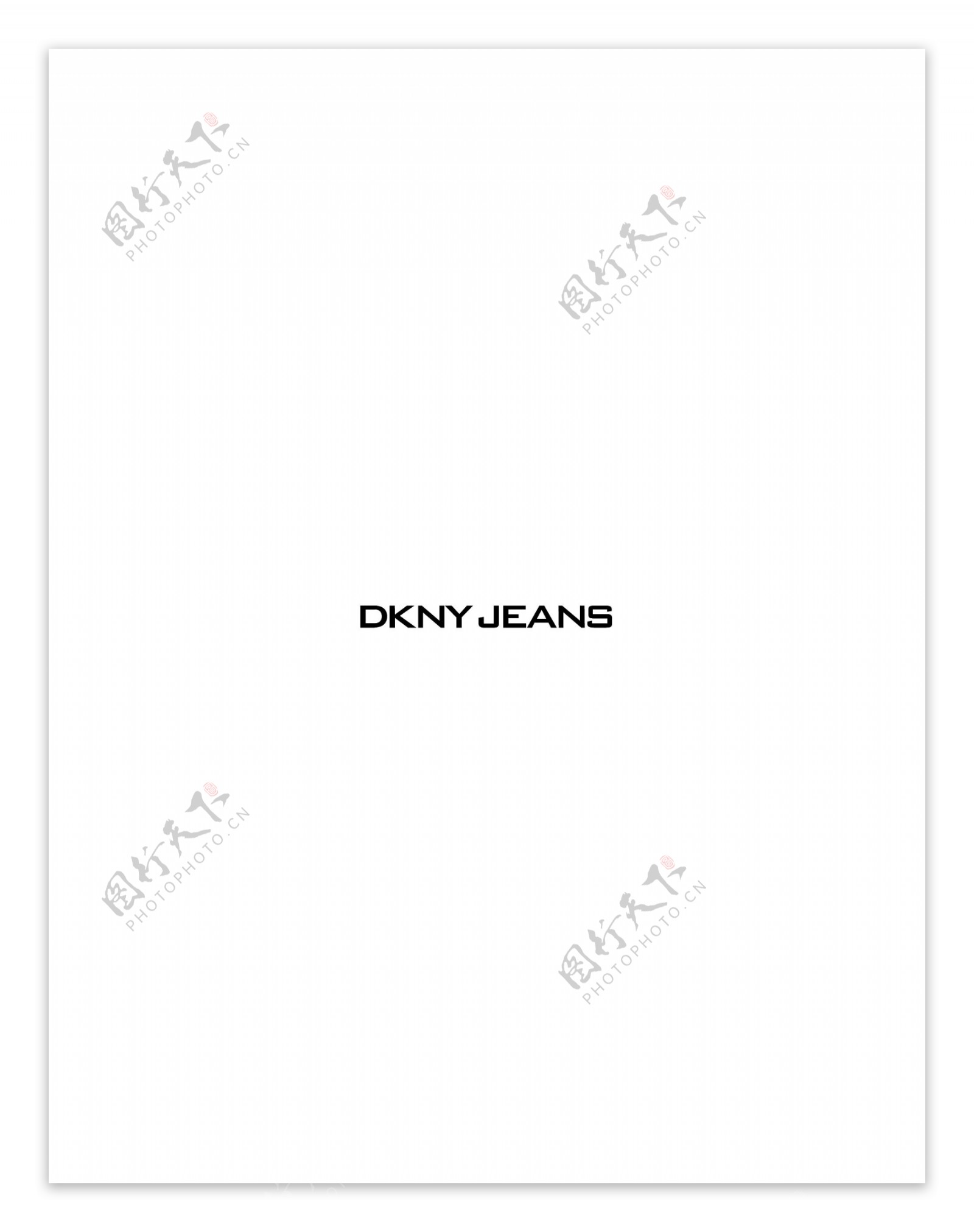 DKNYJeanslogo设计欣赏DKNYJeans服饰品牌标志下载标志设计欣赏