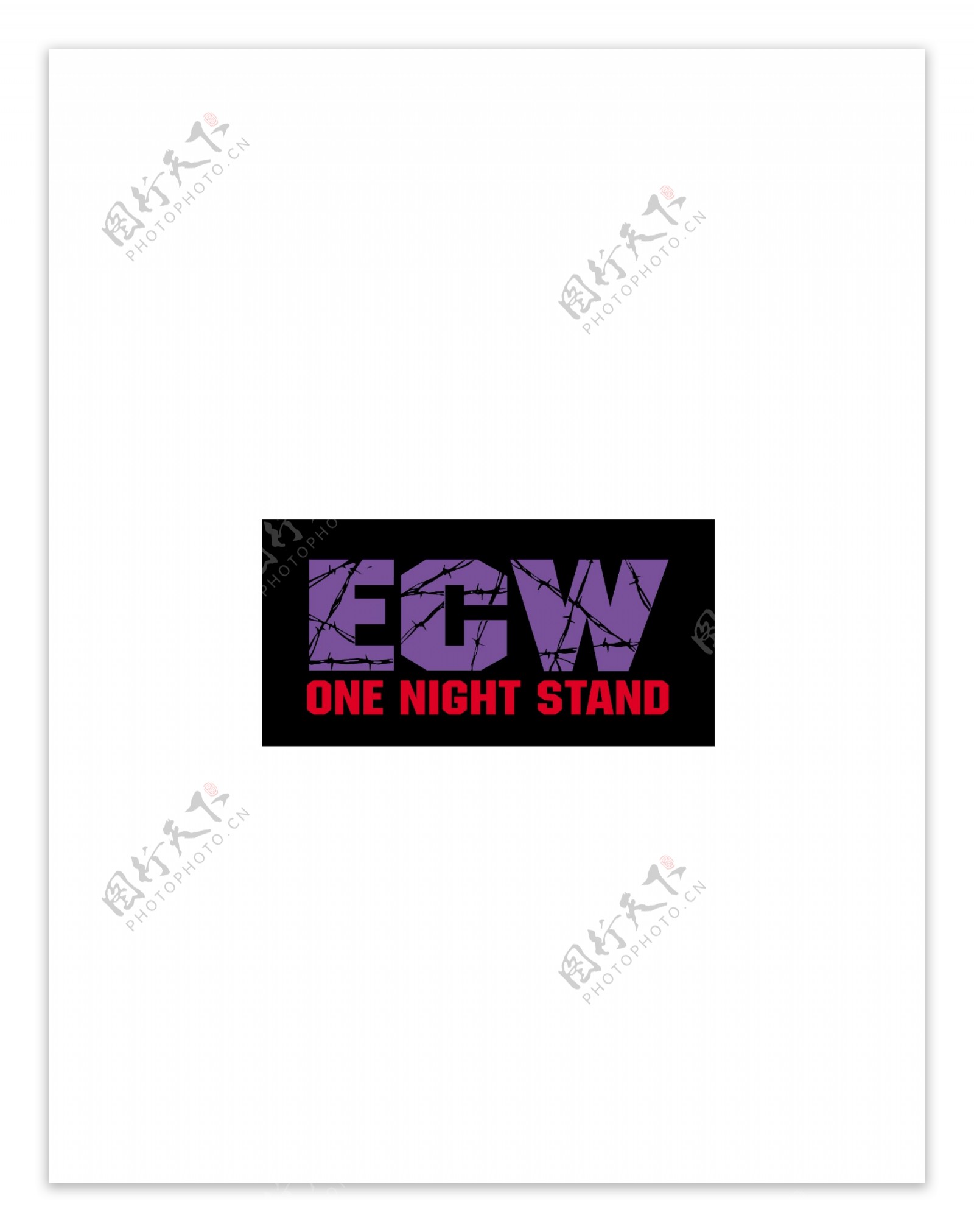 ECWOneNightStandlogo设计欣赏ECWOneNightStand体育比赛标志下载标志设计欣赏