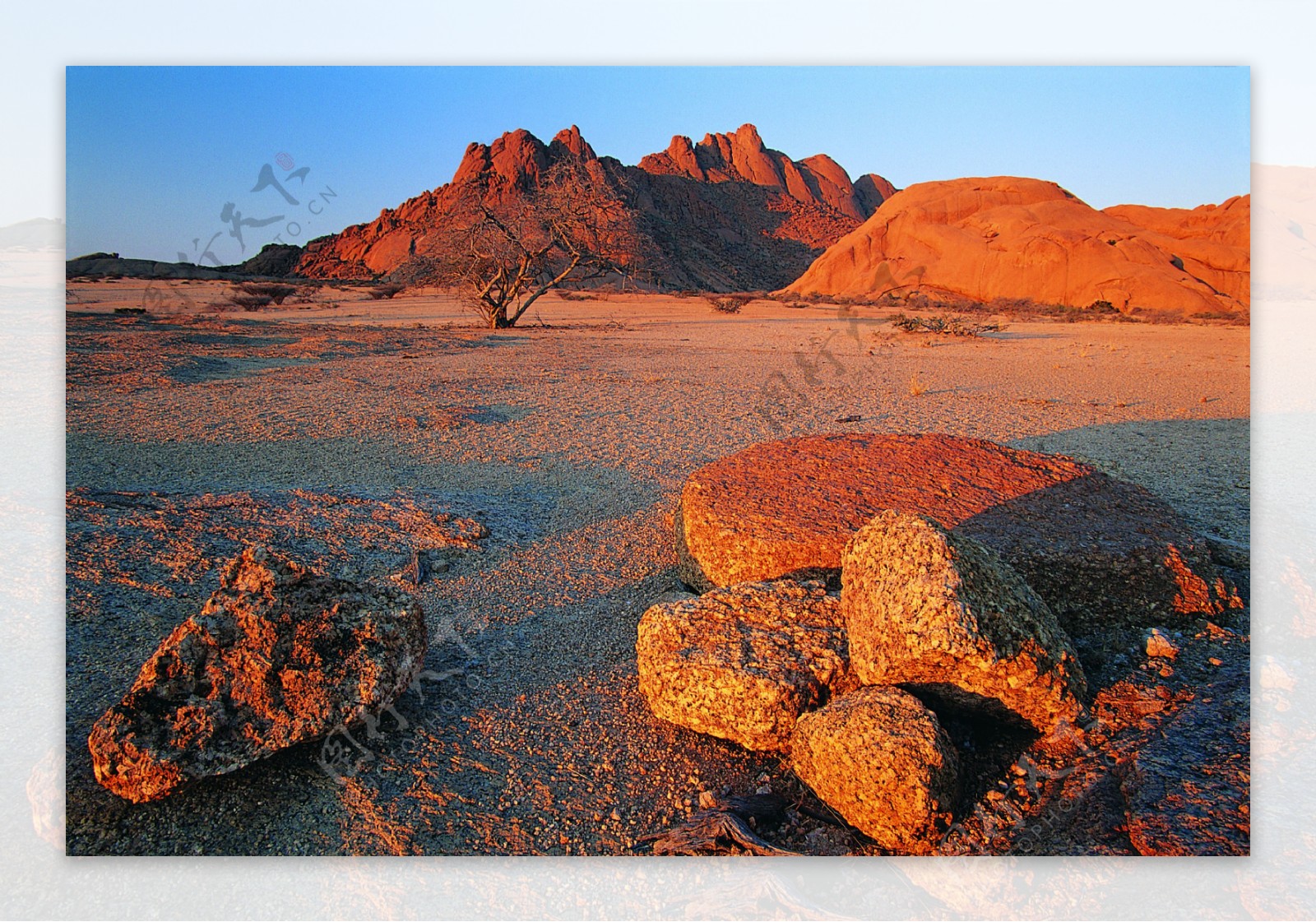 沙漠沙丘沙子金沙流沙大自然干旱气候炎热干燥环境广告素材大辞典
