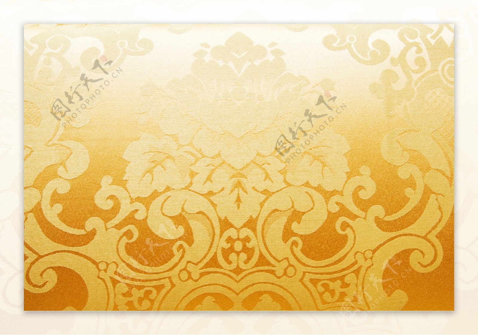金色欧式花布高清图片3