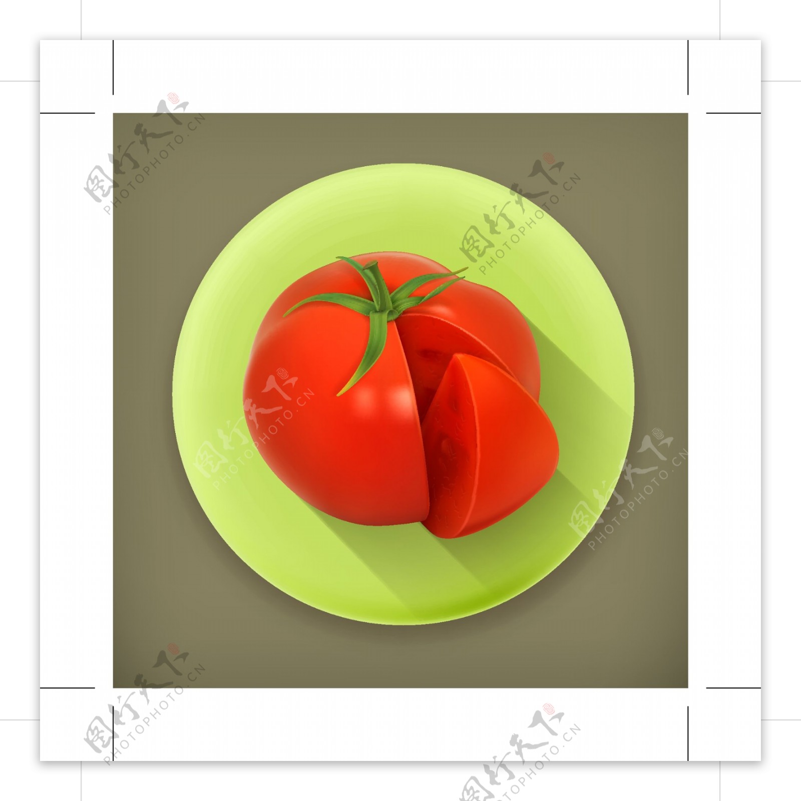 西红柿ICON图标标图片