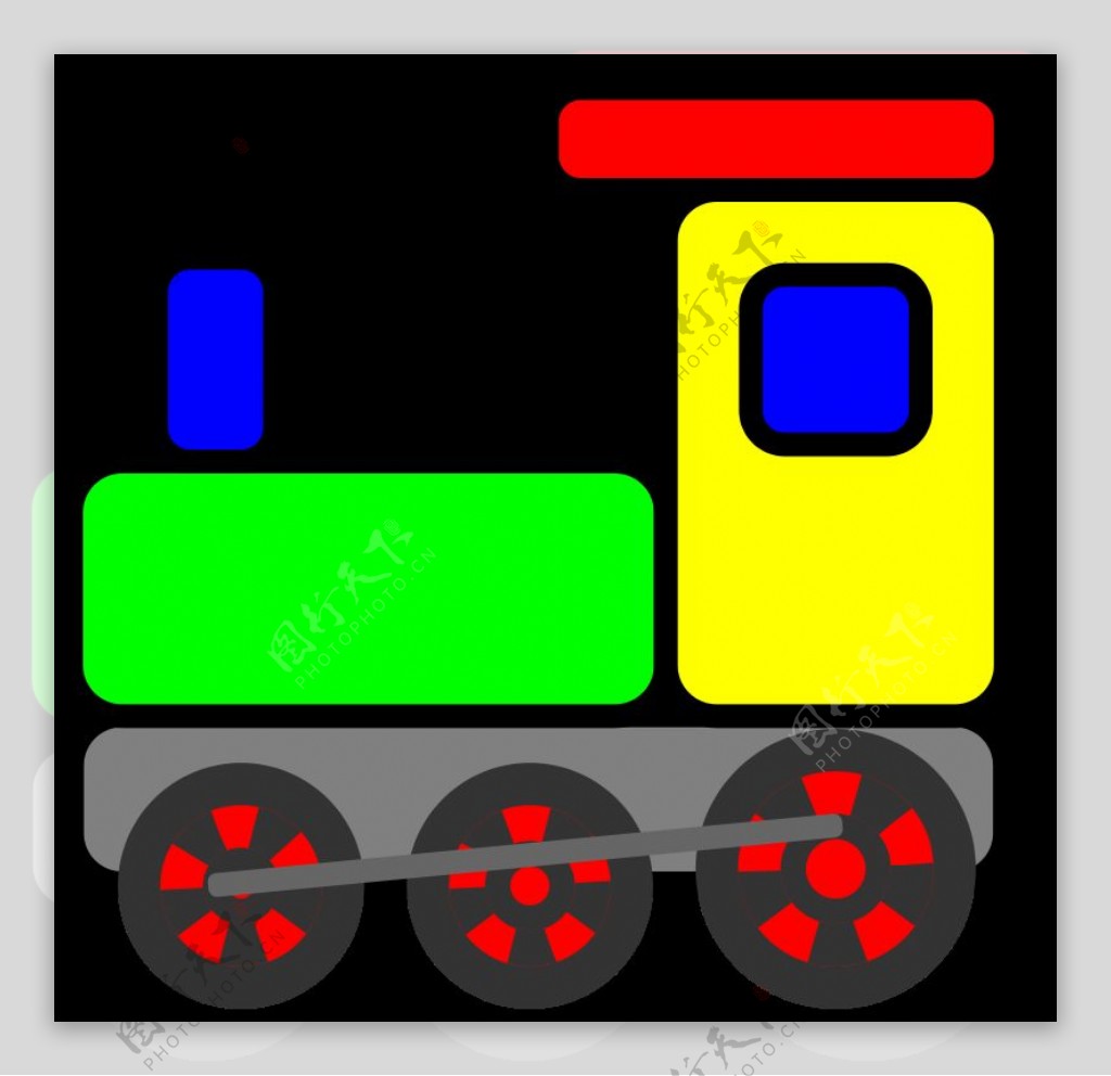脚本的玩具火车