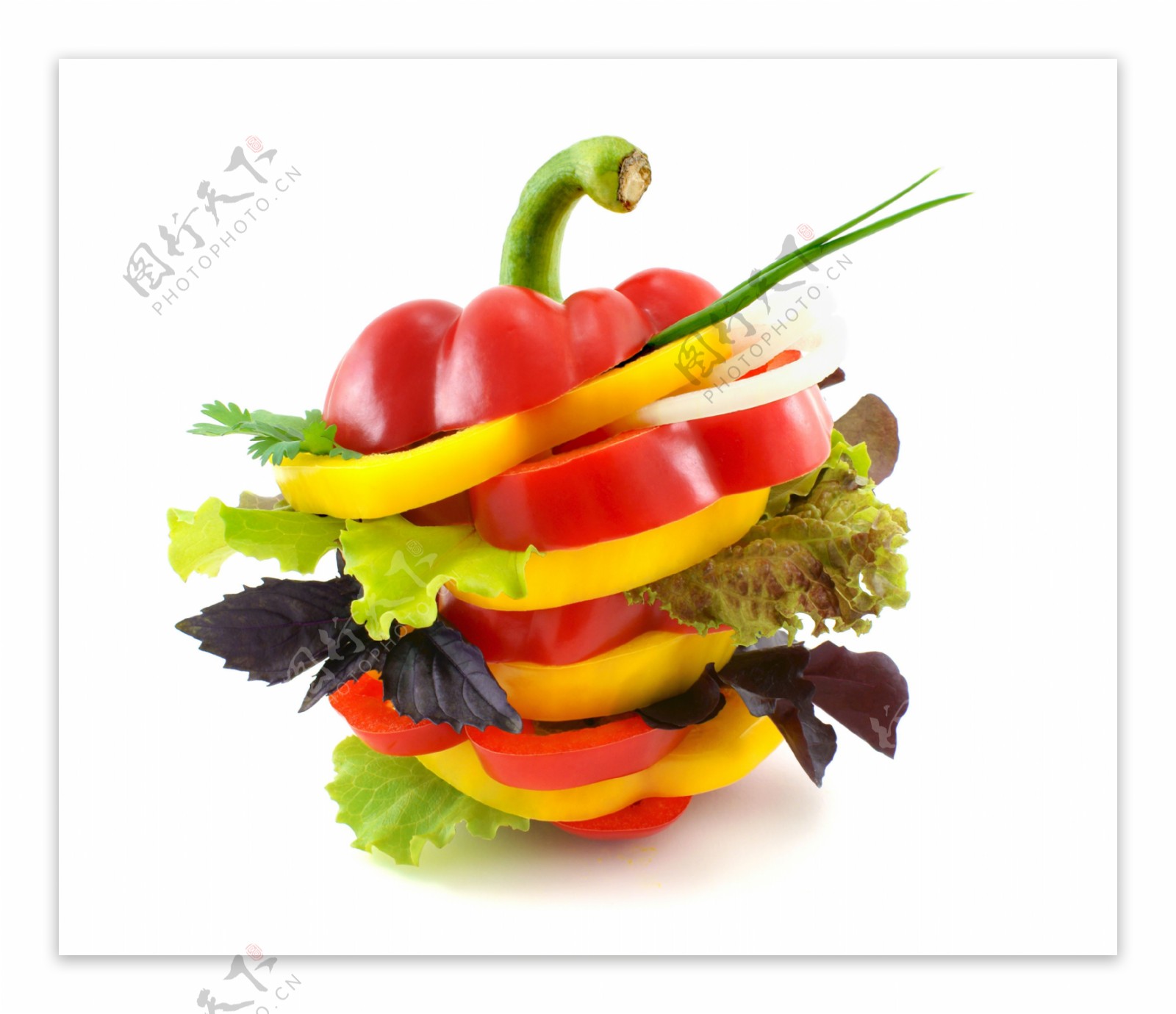 健康蔬菜水果拼盘图片