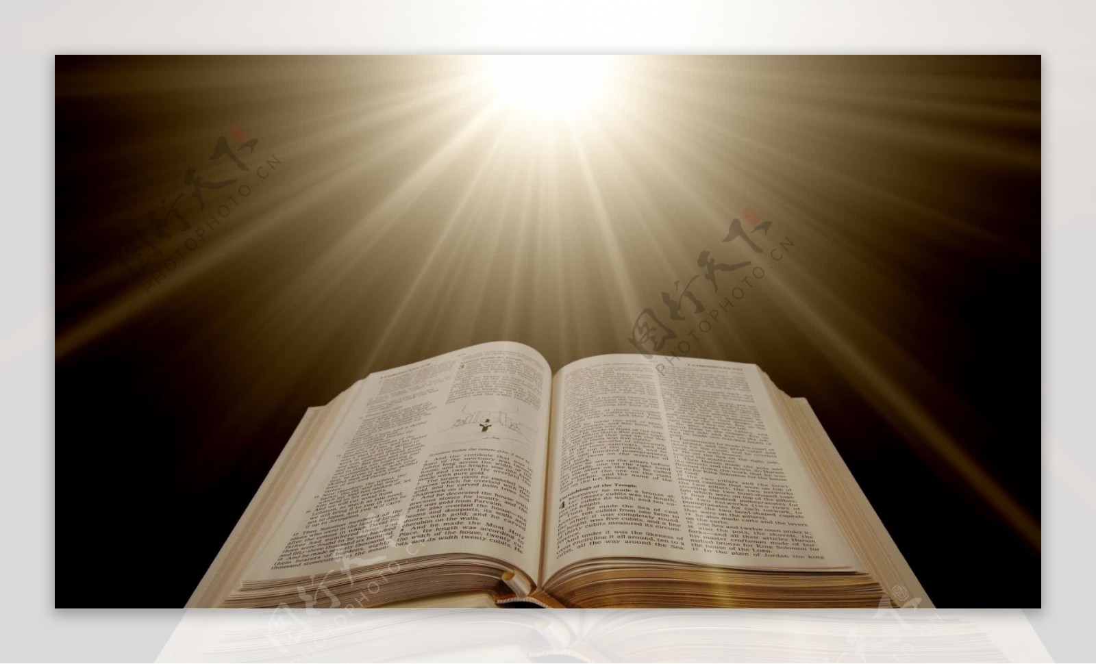 圣经背景光线的运动视频免费下载