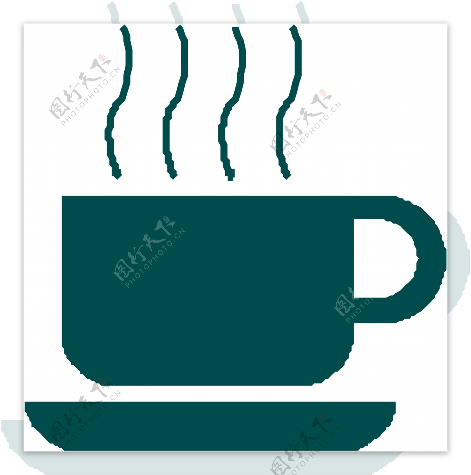热咖啡图标图片