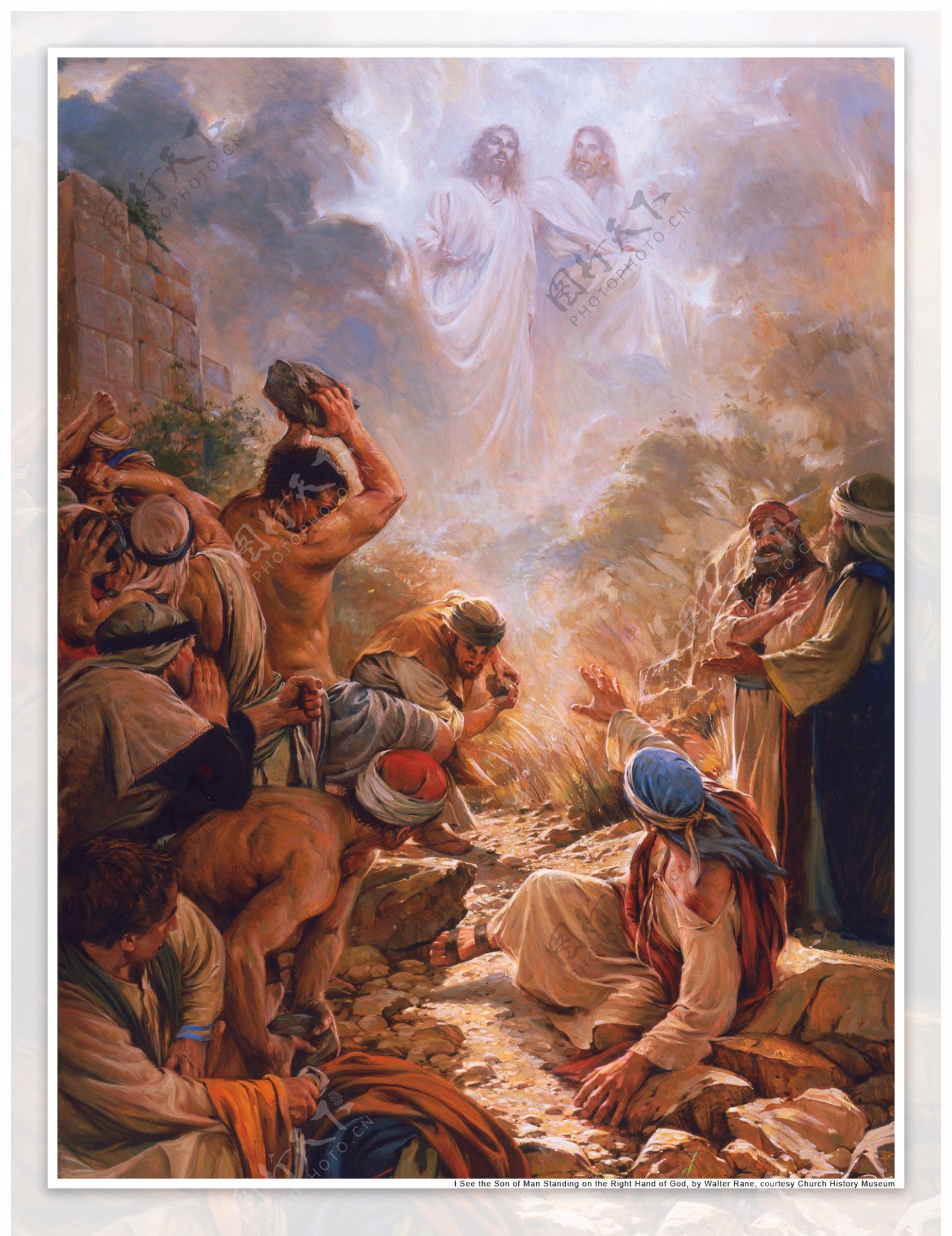 耶稣上帝油画挂画无框画装饰图片素材-编号35899743-图行天下