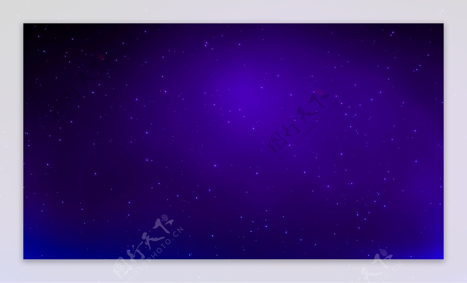 在空间运动的背景紫色的天空中闪烁的星星视频免费下载