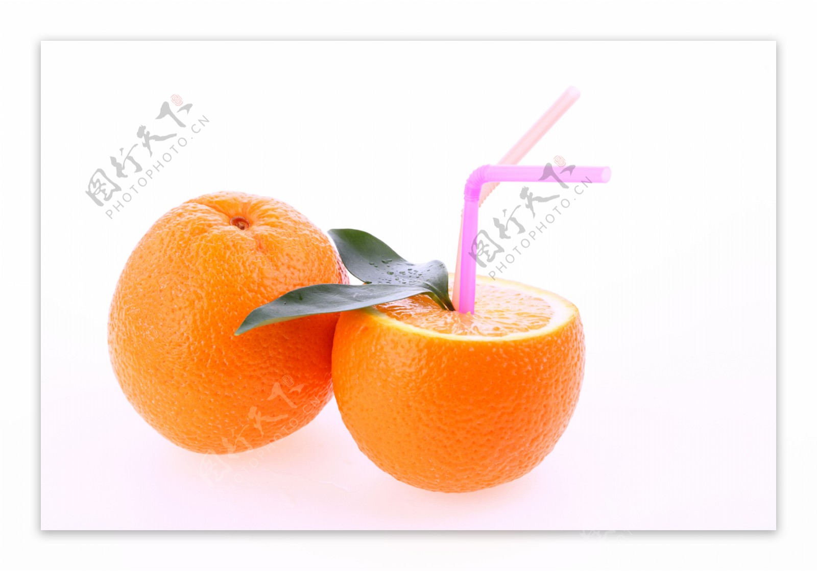 橙子果肉图片