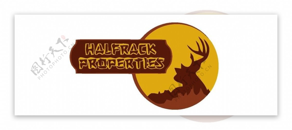 麋鹿logo图片