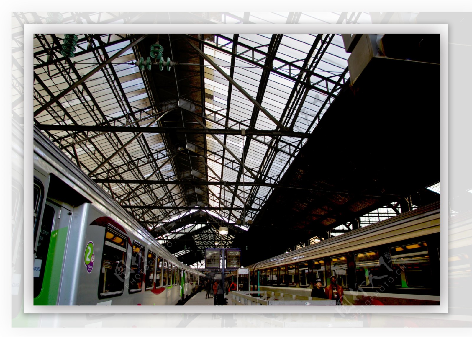巴黎巴黎火车站图片