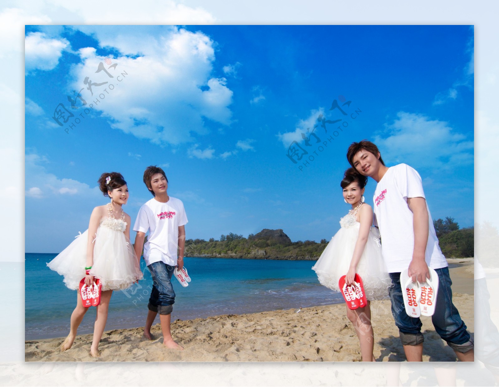 海边一日图片