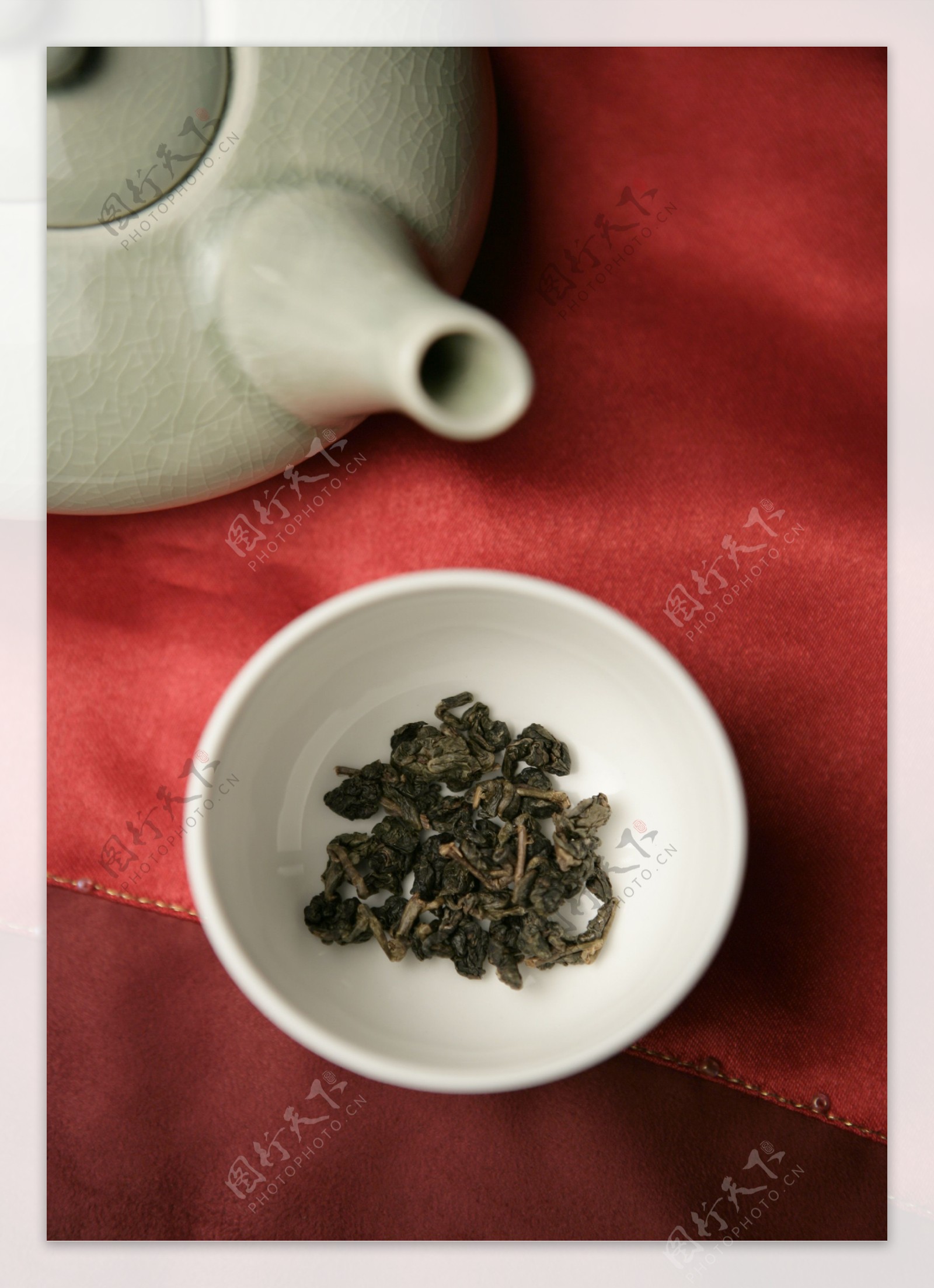 乌龙茶茶叶泡茶图片