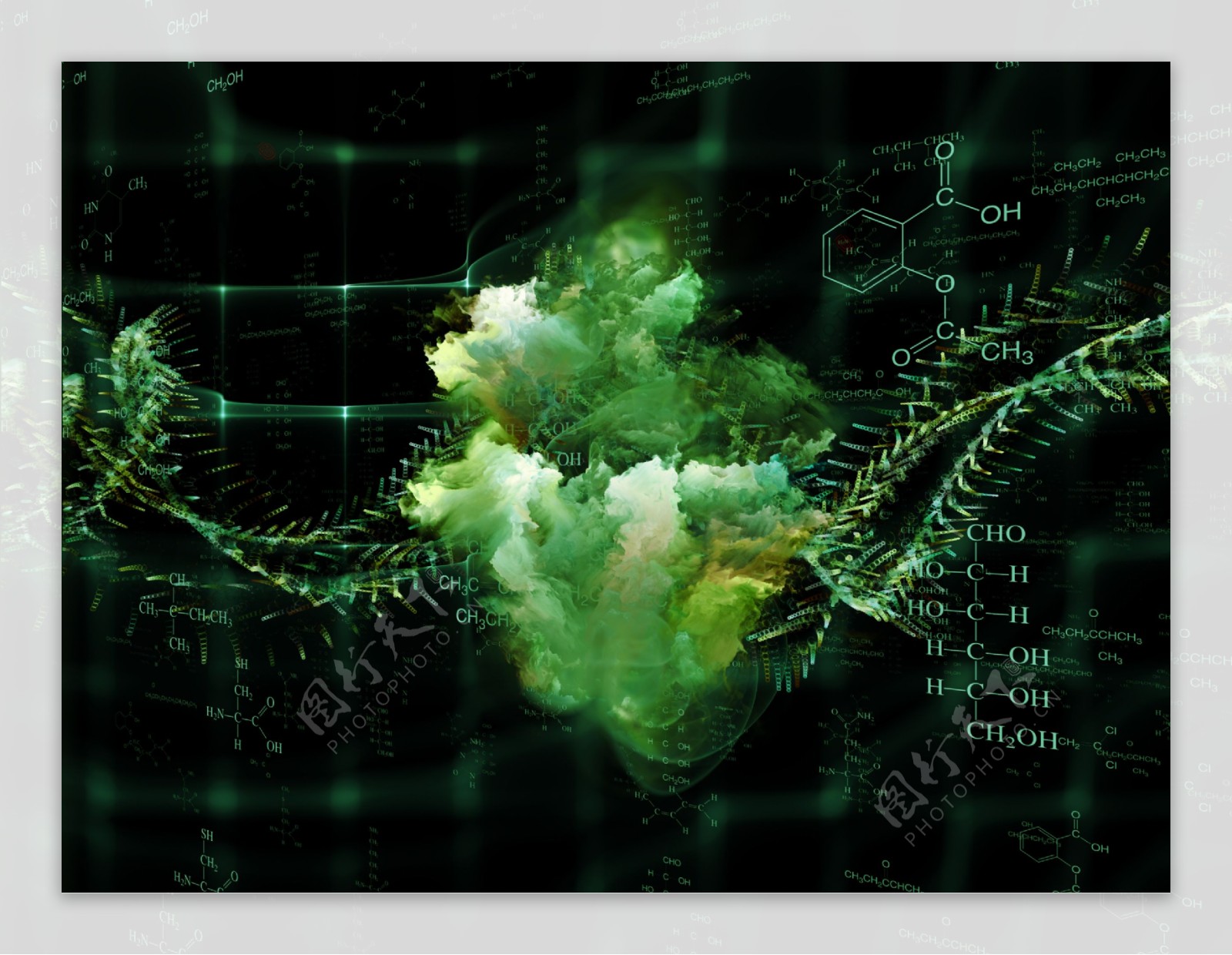 化学分子结构图片