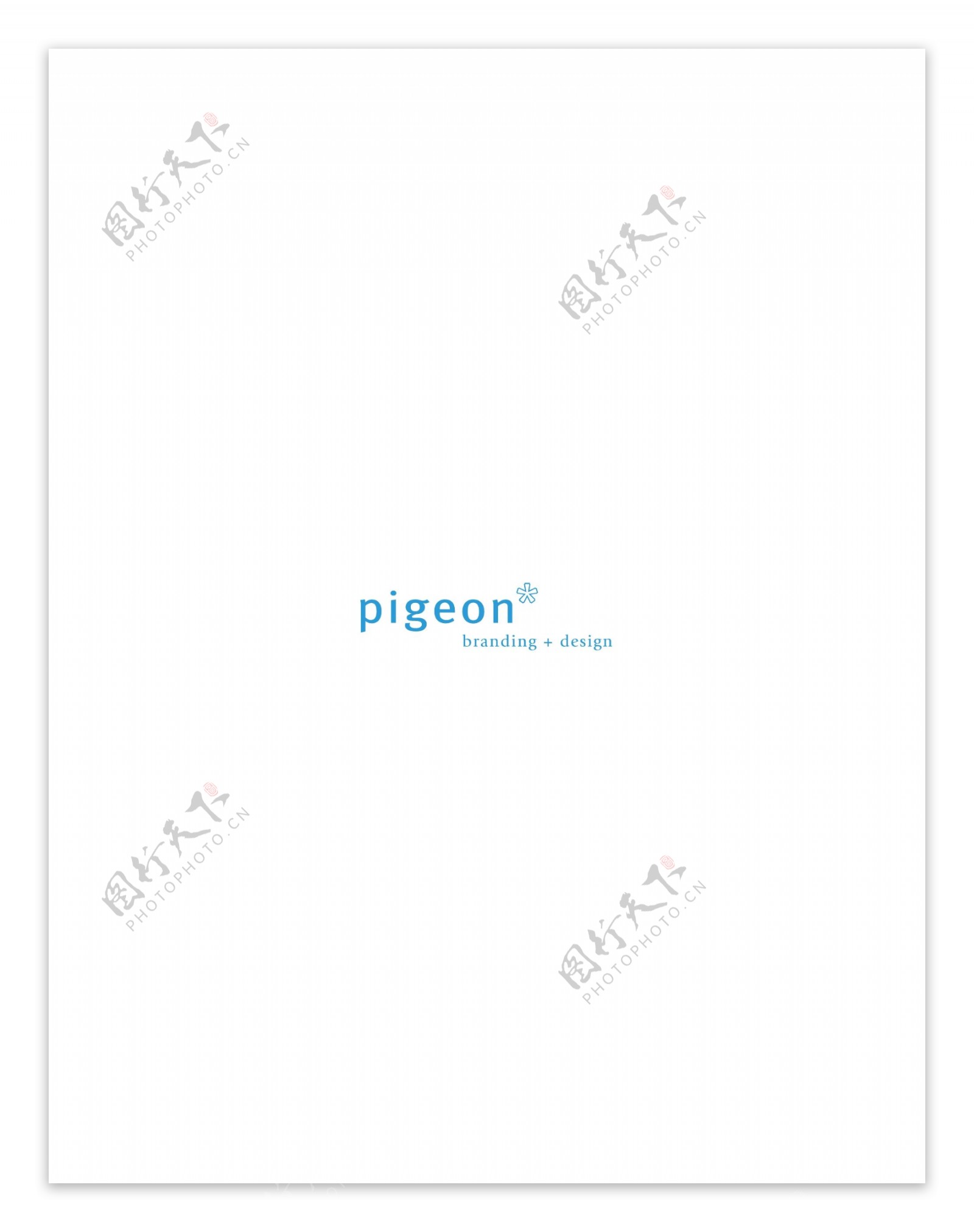 Pigeonlogo设计欣赏Pigeon广告公司LOGO下载标志设计欣赏