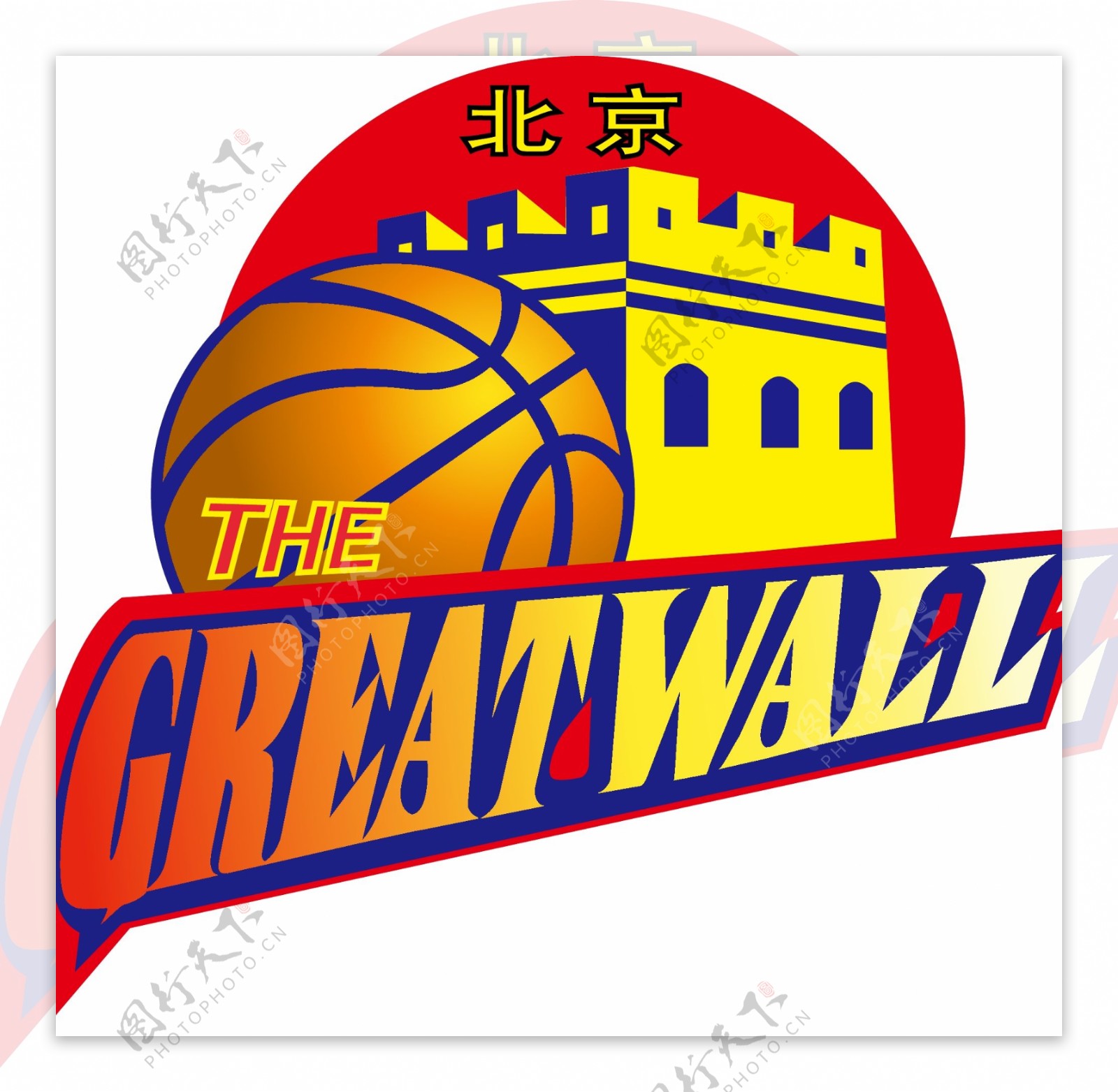 北京长城女篮标志图片