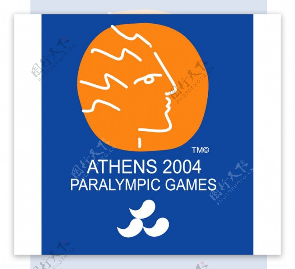 ParalympicGamesAthens2004logo设计欣赏ParalympicGamesAthens2004体育比赛标志下载标志设计欣赏