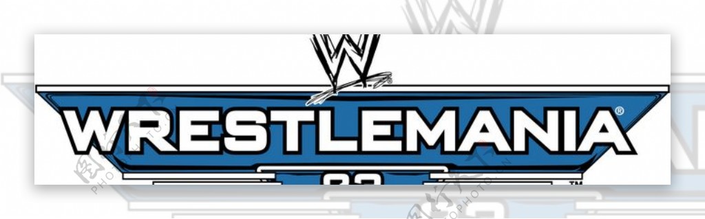 WWEWrestleMania23logo设计欣赏WWEWrestleMania23体育比赛LOGO下载标志设计欣赏