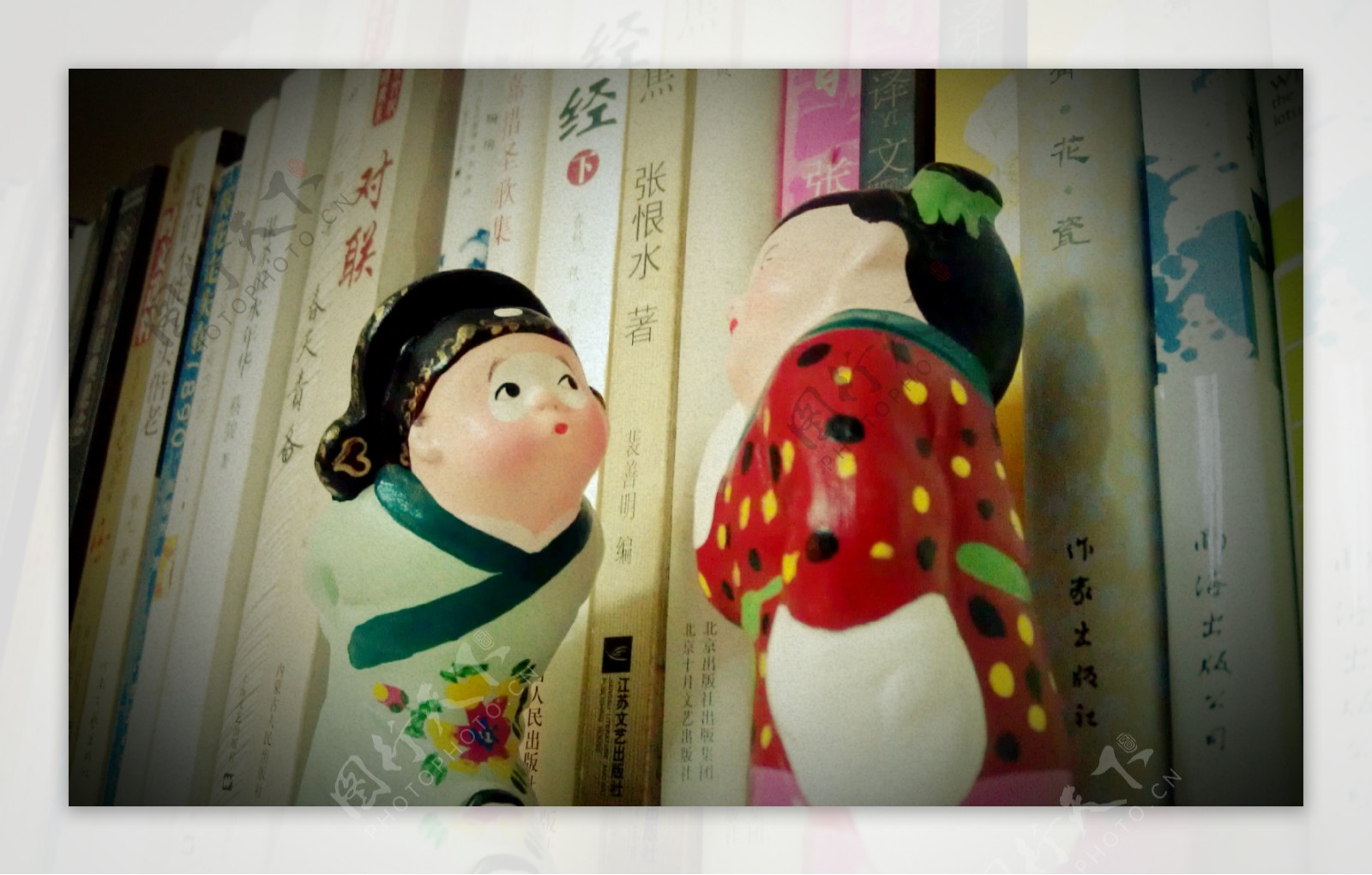 陶瓷夫妻娃娃图片