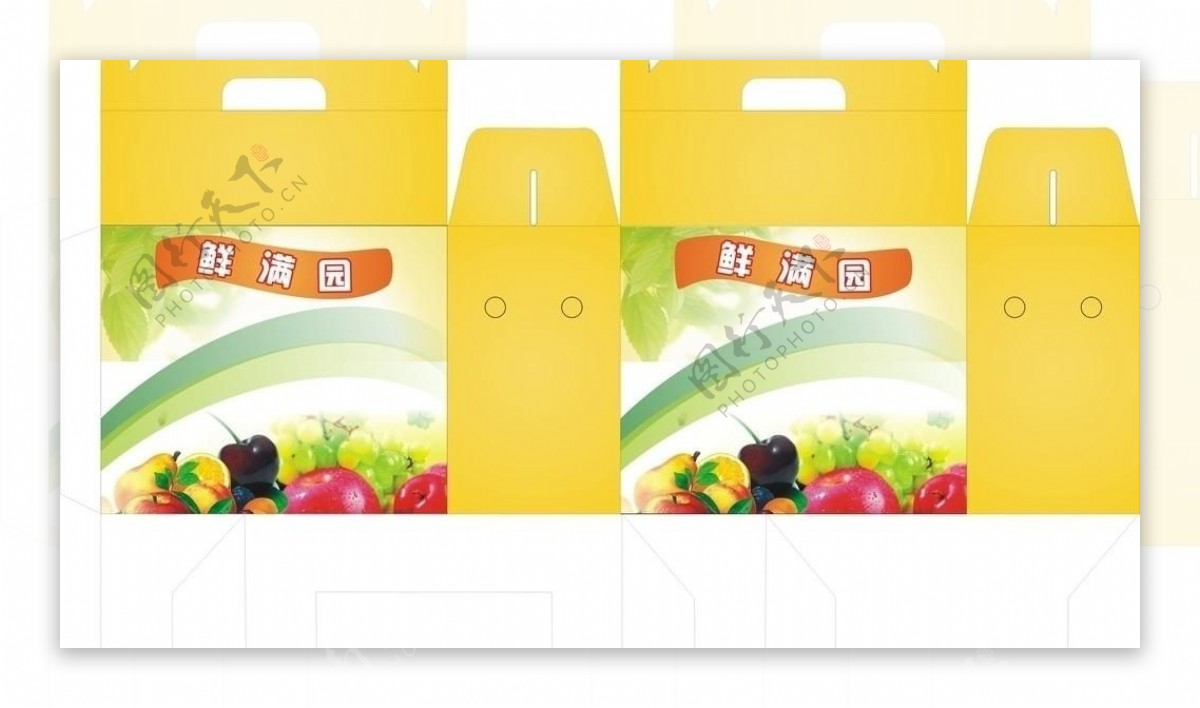 水果包装礼盒图片