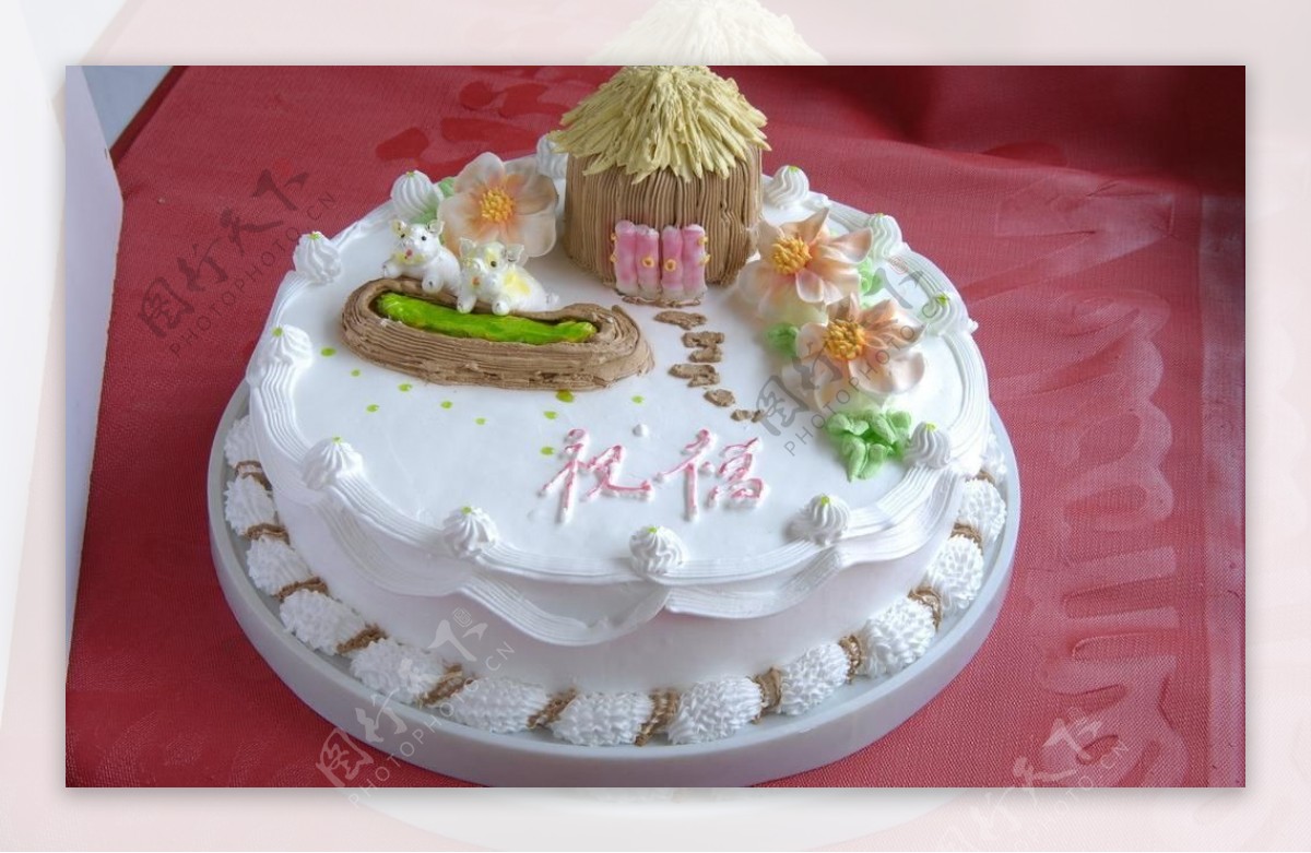 生日蛋糕生肖猪